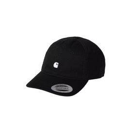 Carhartt WIP Madison Logo Cap Black White