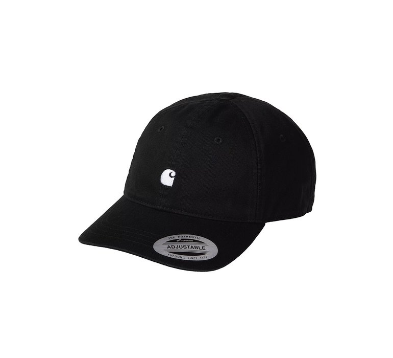 Carhartt WIP Madison Logo Cap Black White