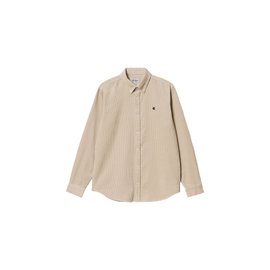 Carhartt WIP L/S Madison Cord Shirt Wall Black