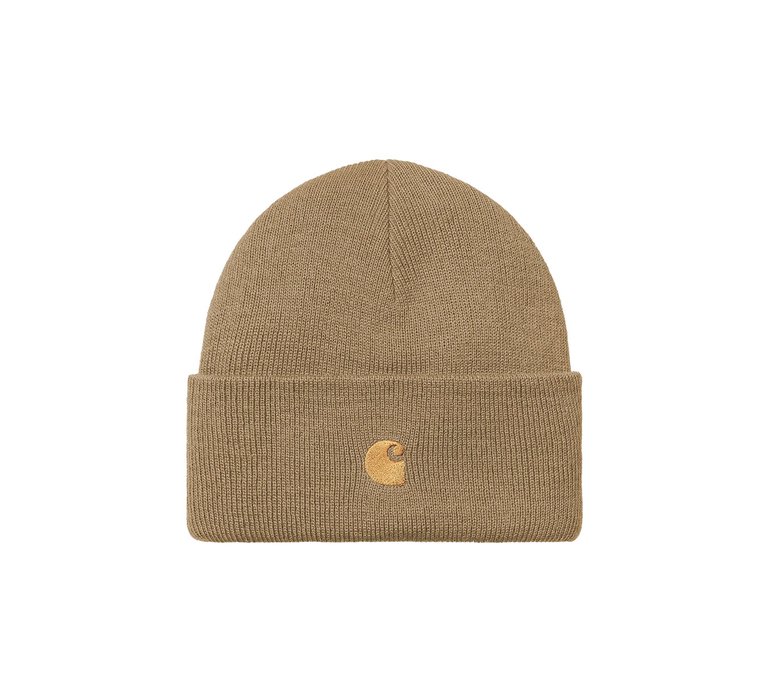 Carhartt WIP Chase Beanie Buckthorn Peanut