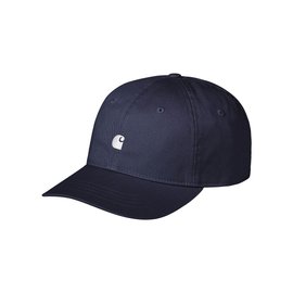 Carhartt WIP Madison Logo Cap Air Force Blue White