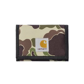 Carhartt WIP Alec Wallet Camo Duck Green