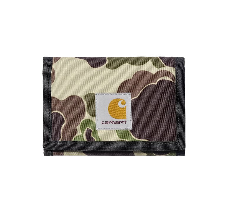 Carhartt WIP Alec Wallet Camo Duck Green