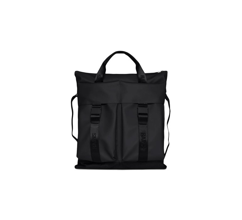 Rains Trail Tote Bag Black