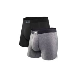 Saxx Vibe Boxer Brief 2-Pack Black Grey