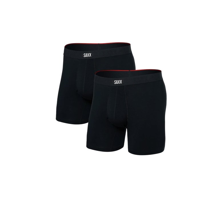 Saxx Vibe Xtra (2Pack) Soft Comfort Boxer Brief 6"