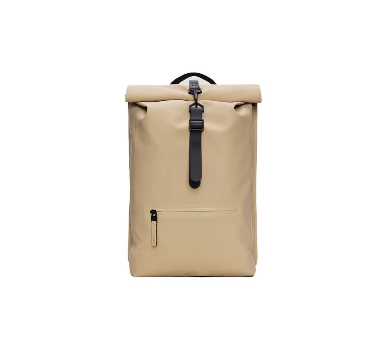 Rains Rolltop Rucksack W3 Sand