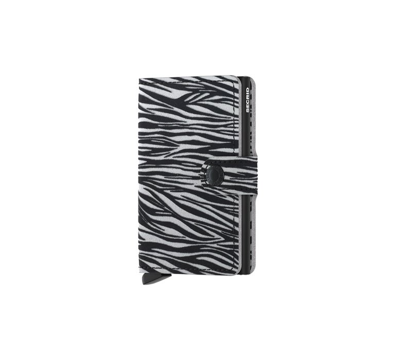 Secrid Miniwallet Zebra Light Grey