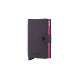 Secrid Miniwallet Matte Dark Purple-Fuchsia