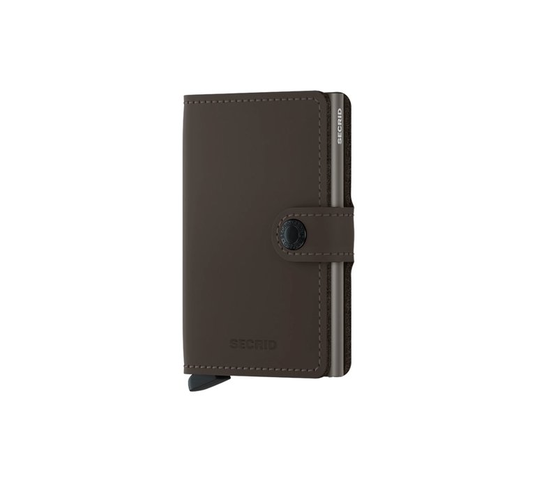 Secrid Miniwallet Matte Trufﬂe