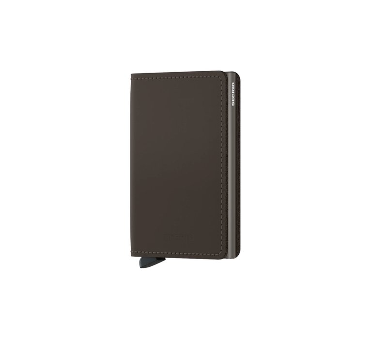 Secrid Slimwallet Matte Trufﬂe