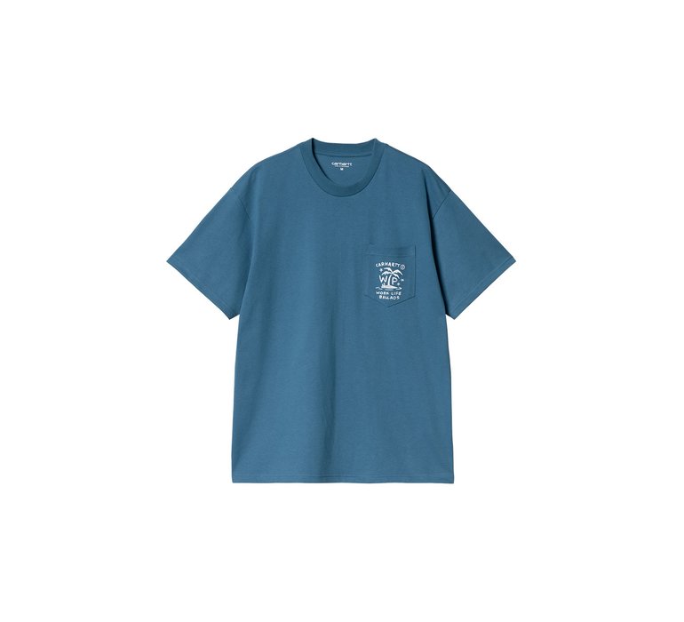 Carhartt WIP S/S Fragments Pocket T-Shirt Sodalite