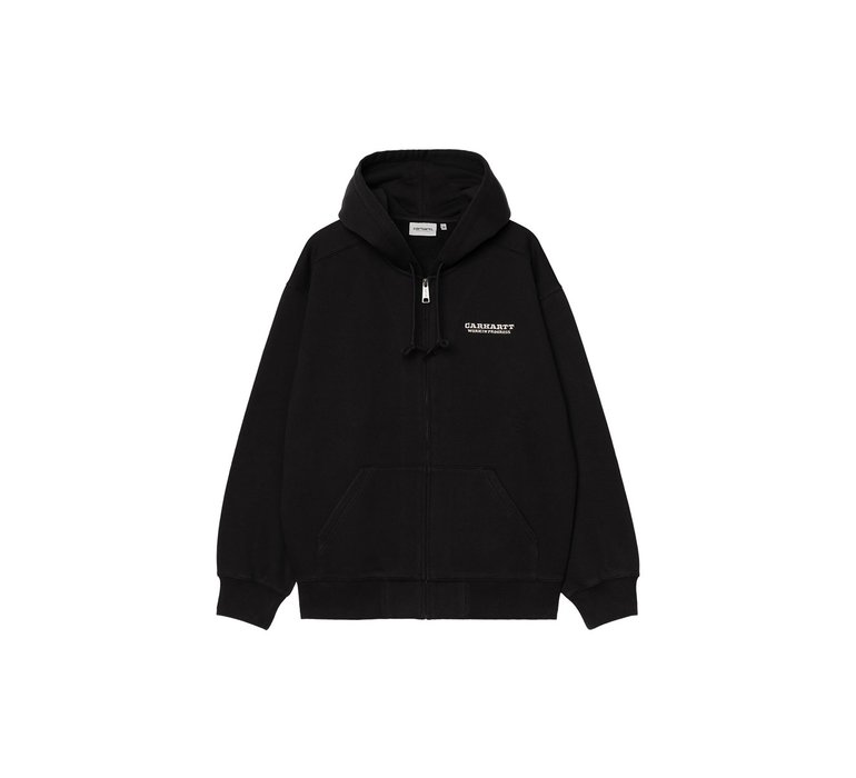 Carhartt WIP Hooded Runaway Sweat Jacket Black