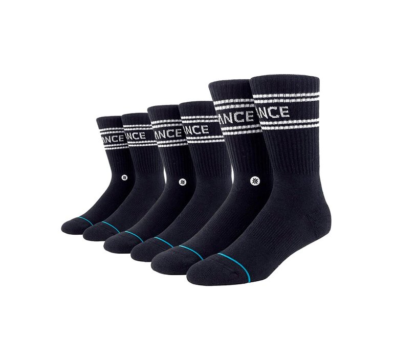 Stance Basic 3 Pack Crew Blk