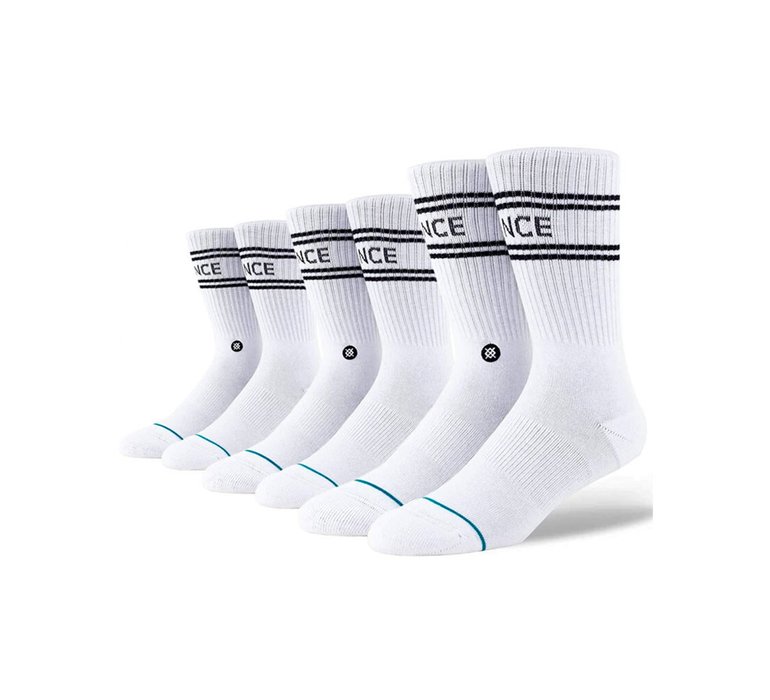 Stance Basic 3 Pack Crew White