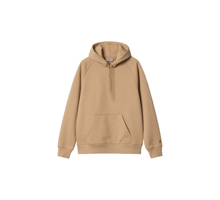 Carhartt WIP Hooded Chase Sweatshirt Dusty H Brown