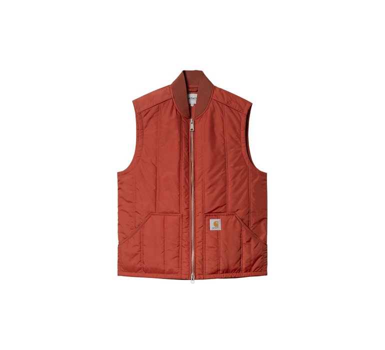 Carhartt WIP Lachlan Vest Liner Vermillion