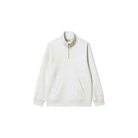 Carhartt WIP Chase Neck Zip Sweatshirt Ash Heather