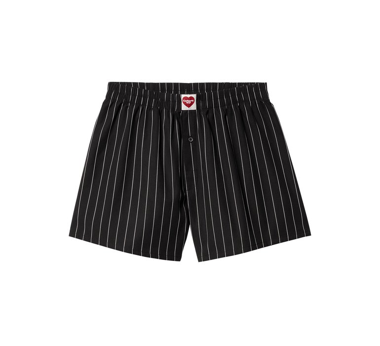 Carhartt WIP Cotton Boxer Seaton Stripe Black