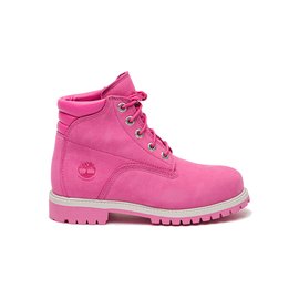 Timberland 6 In Premium WP Boot Junior Pink Nubuck