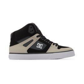 DC Shoes Pure High Top Black Grey Brown