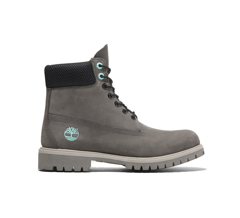 Timberland 6 In Premium WP Boot Medium Grey Nubuck